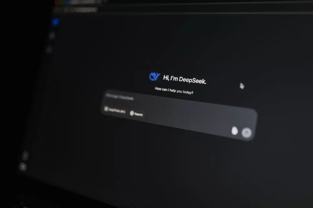 AI chat interface on a computer screen, illustrating the assistant built into VGS