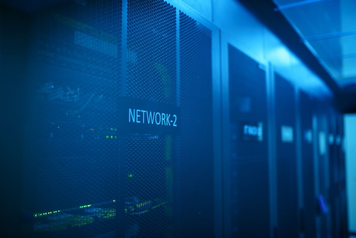 Network rack representing IT infrastructure timeline pressure